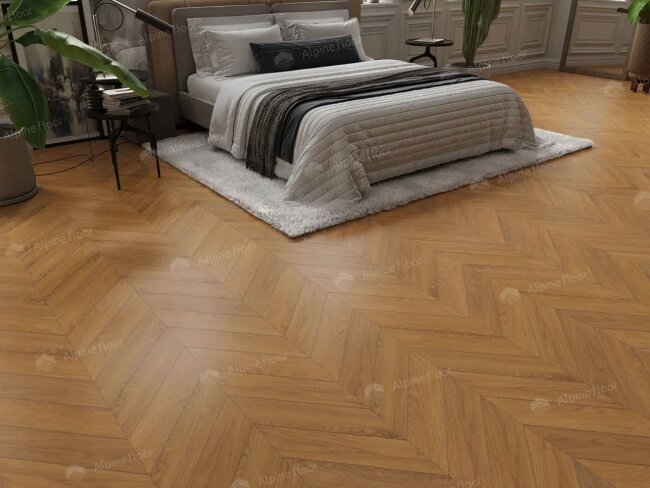 Французская ёлка Alpine Floor Chateau EW203-05 Дуб Хани