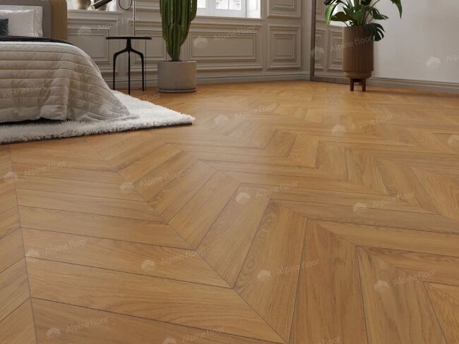 Французская ёлка Alpine Floor Chateau EW203-05 Дуб Хани