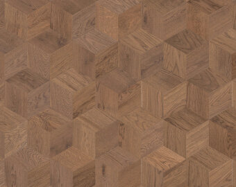 Мозаичный паркет Coswick T&G 1197-1854-10 Ромб Дуб Миндальный S&B