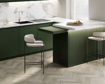 Кварцевый ламинат Fargo Herringbone 44-10004-1 Дуб Рокфорд