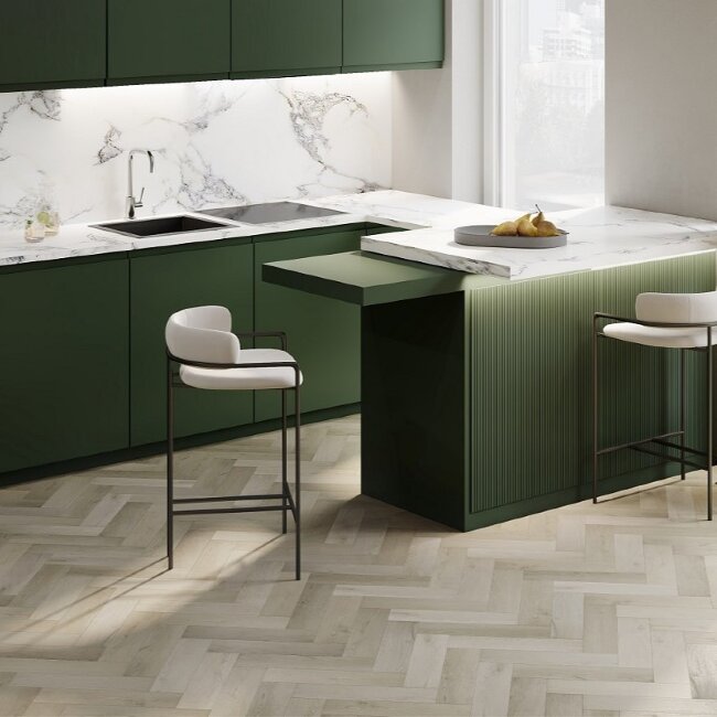 Кварцевый ламинат Fargo Herringbone 44-10004-1 Дуб Рокфорд Кварцевый ламинат Fargo Herringbone 44-10004-1 Дуб Рокфорд