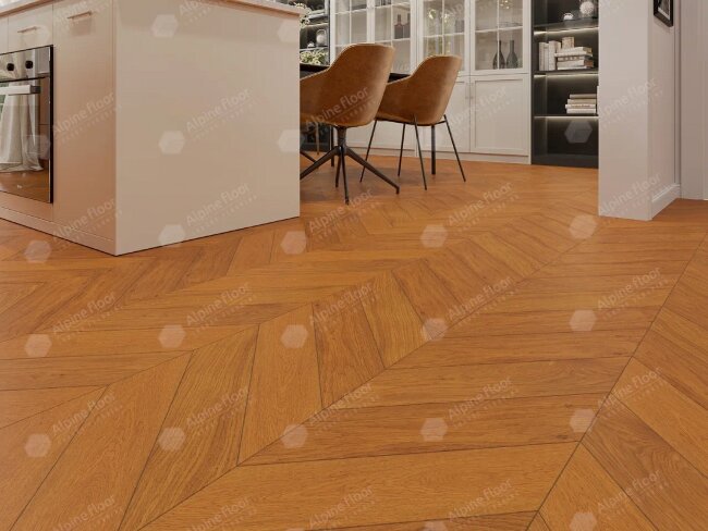Французская ёлка Alpine Floor Chateau EW203-06 Дуб Имбирный