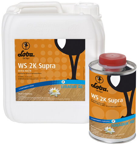 Лак для пробки Lobadur WS 2K Supra Cork 5 л. матовый Лак для пробки Lobadur WS 2K Supra Cork 5 л. матовый